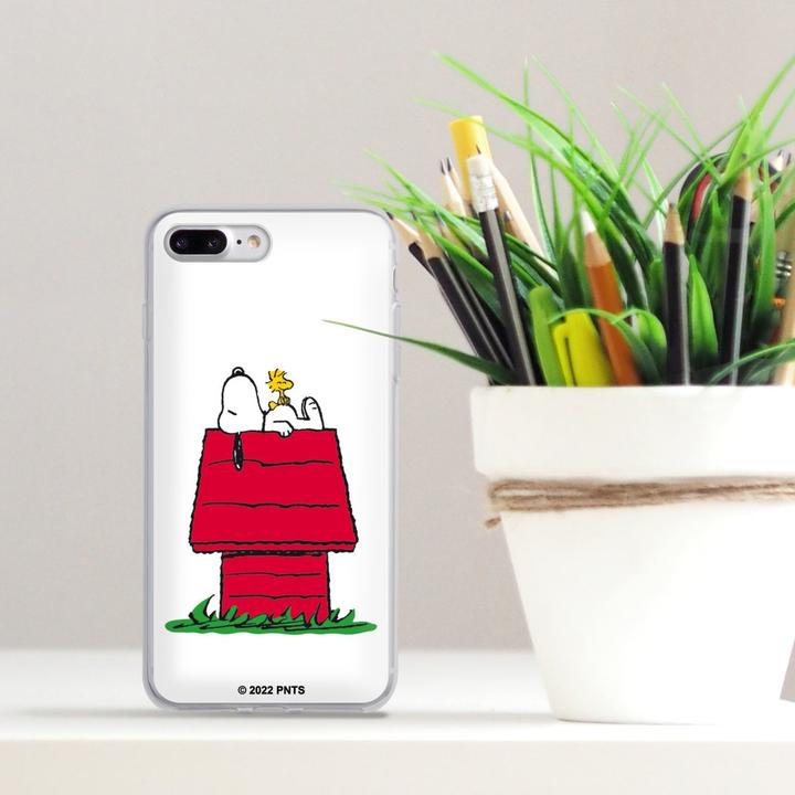 Produktbild DeinDesign Silikon Hülle für Apple iPhone 7 Plus Handyhülle Case Smartphone Schutzhülle Peanuts Snoopy (Apple iPhone 7 Plus)