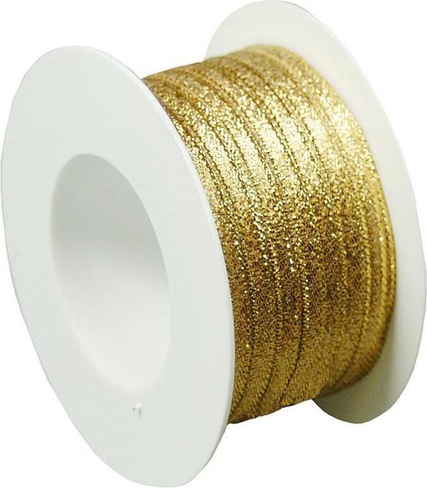 Produktbild Goldina Lurex-Kräuselband, 5 Millimeter x 50 Meter, gold