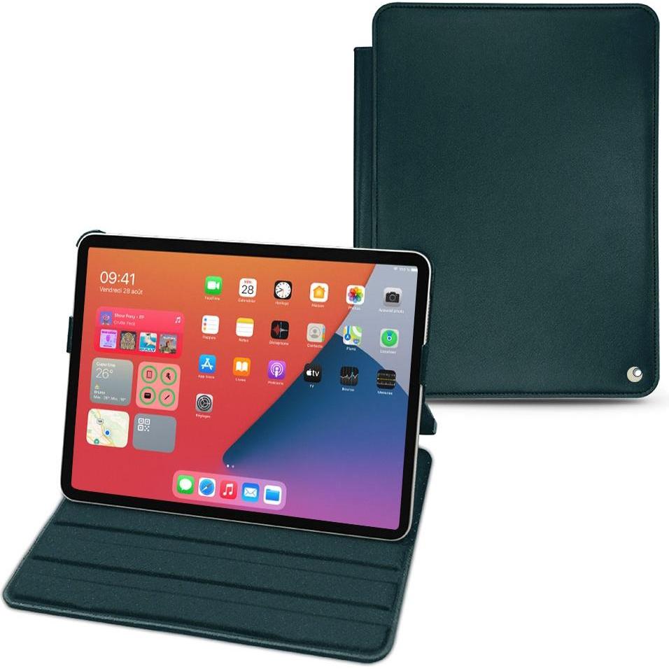 Noreve Lederschutzhülle horizontal (iPad mini 6), Tablet Hülle, Blau