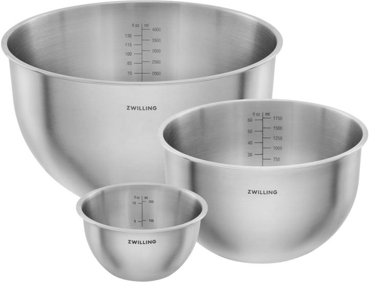 Produktbild Zwilling 3tlg. Fresh & Save Bowls Schüssel Set (24 cm, 4.50 l, 3x)