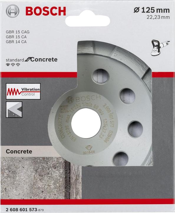 Produktbild Bosch Professional Zubehör Diamanttopfscheibe Standard for Concrete