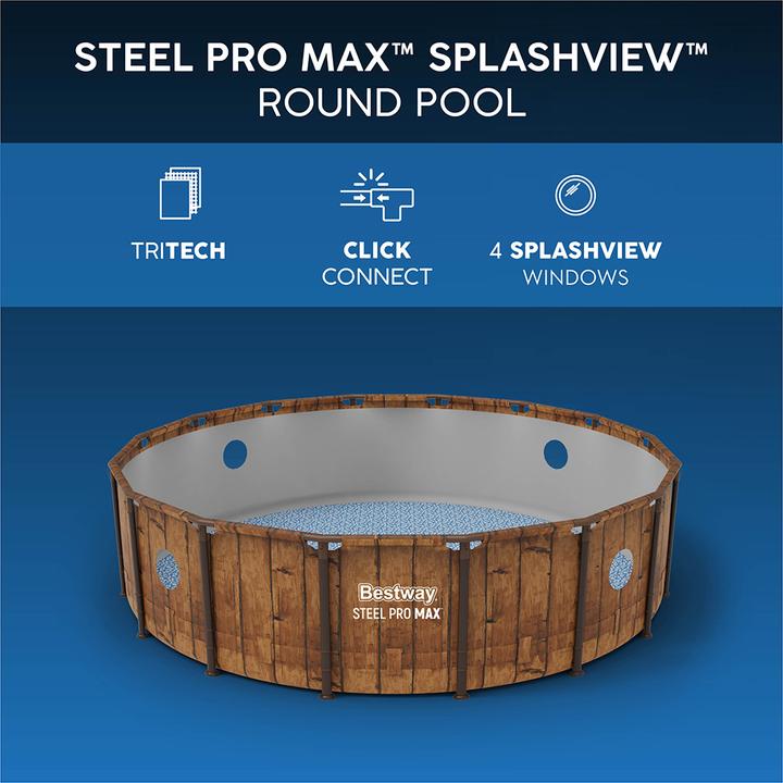 Immagine prodotto Bestway Power Steel Vista (Ø 488 x 122 cm)