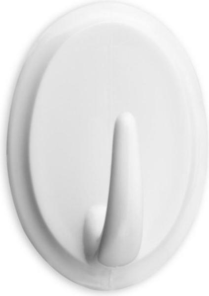 Image du produit Inofix Crochet adhésif ovale, blanc, 2 pièces