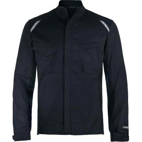 Uvex Safety, Arbeitsjacke, Arbeitsjacke uvex suXXeed industry grau, graphit 4XL (4XL)