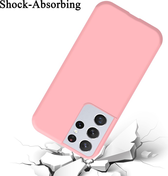 Produktbild Cadorabo TPU Liquid Silicone Case Cover (Samsung Galaxy S21 Ultra)