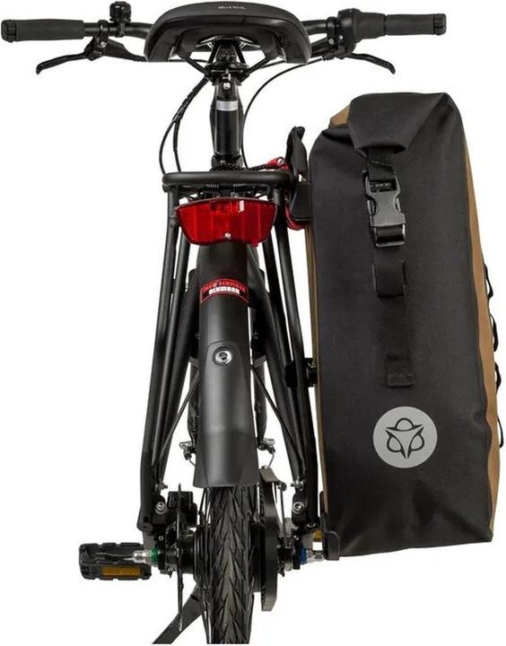 Agu Clean Single Bicycle Bag Shelter Click'ngo gross - braun - 21l (21 l, Sacoches)