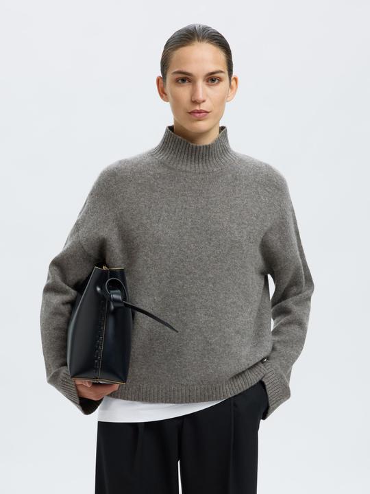 Image du produit Selected Femme Slfcille Ls Knit High Neck Noos (XS)