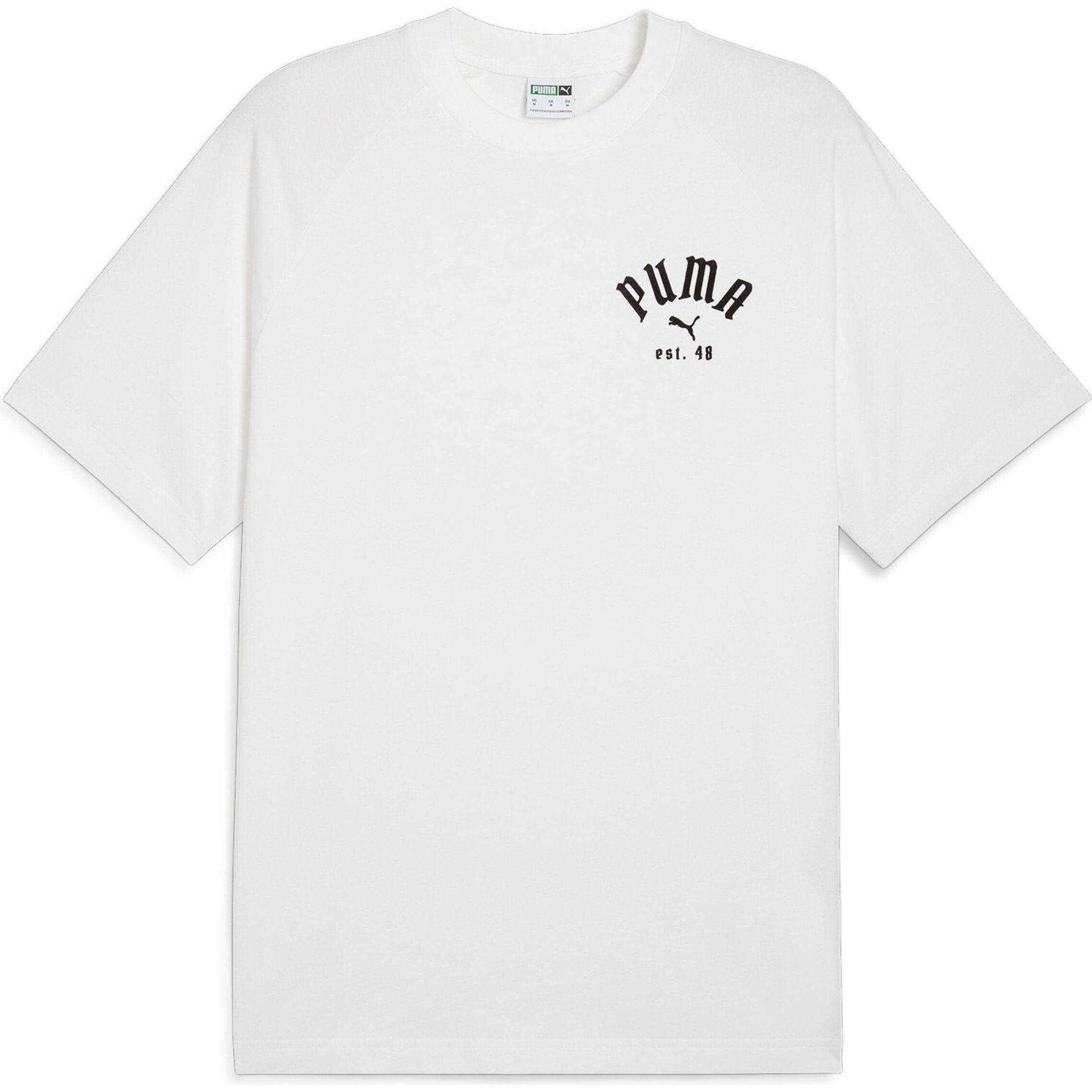 Thumbnail - Puma, Herren, Shirt, t-shirt classics play paris, Weiss, (XL)