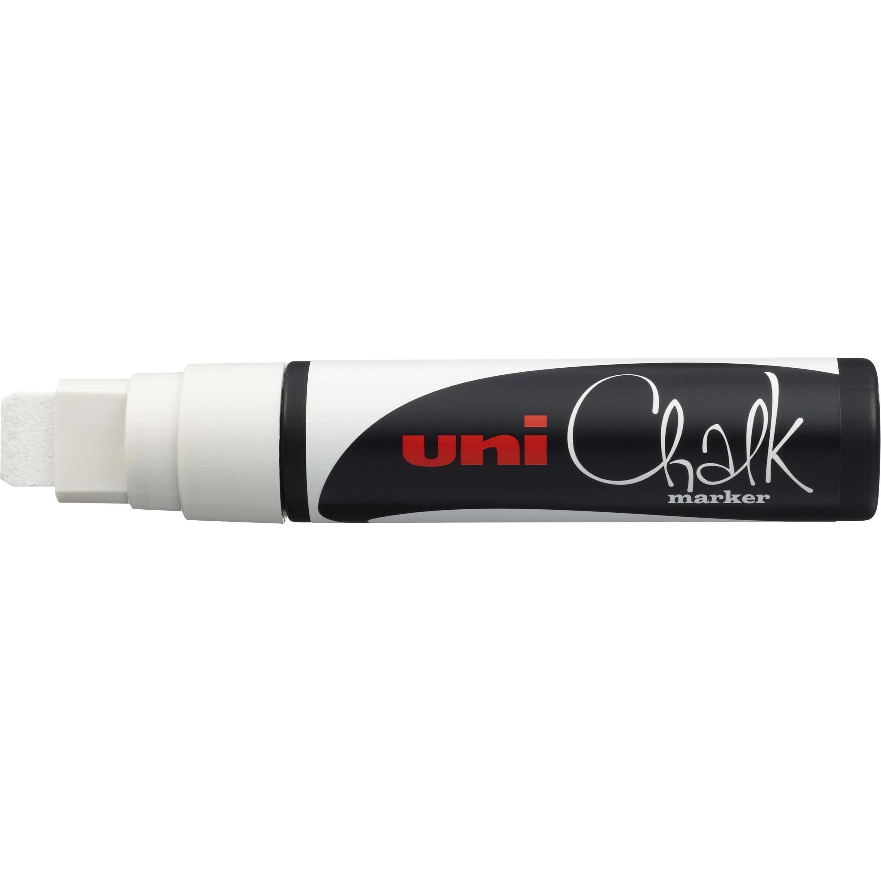 Uni-ball, Marker, Chalk-Marker - PWE-K - Kreidemarker (Weiss, 15 mm, 1 x)