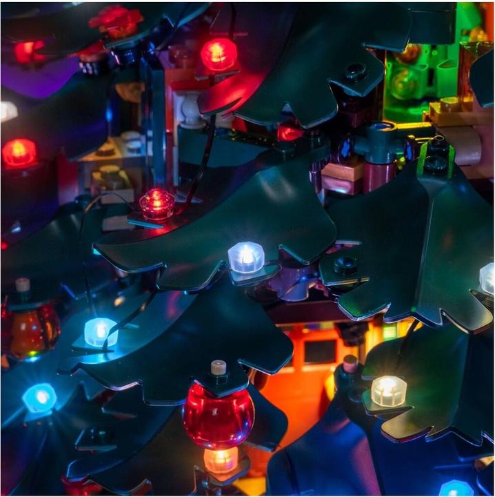 Produktbild Light my bricks LMB 2.0 LED Licht Set für LEGO® 41843 Familien-Weihnachtsbaum (Warmweisses LEDs)