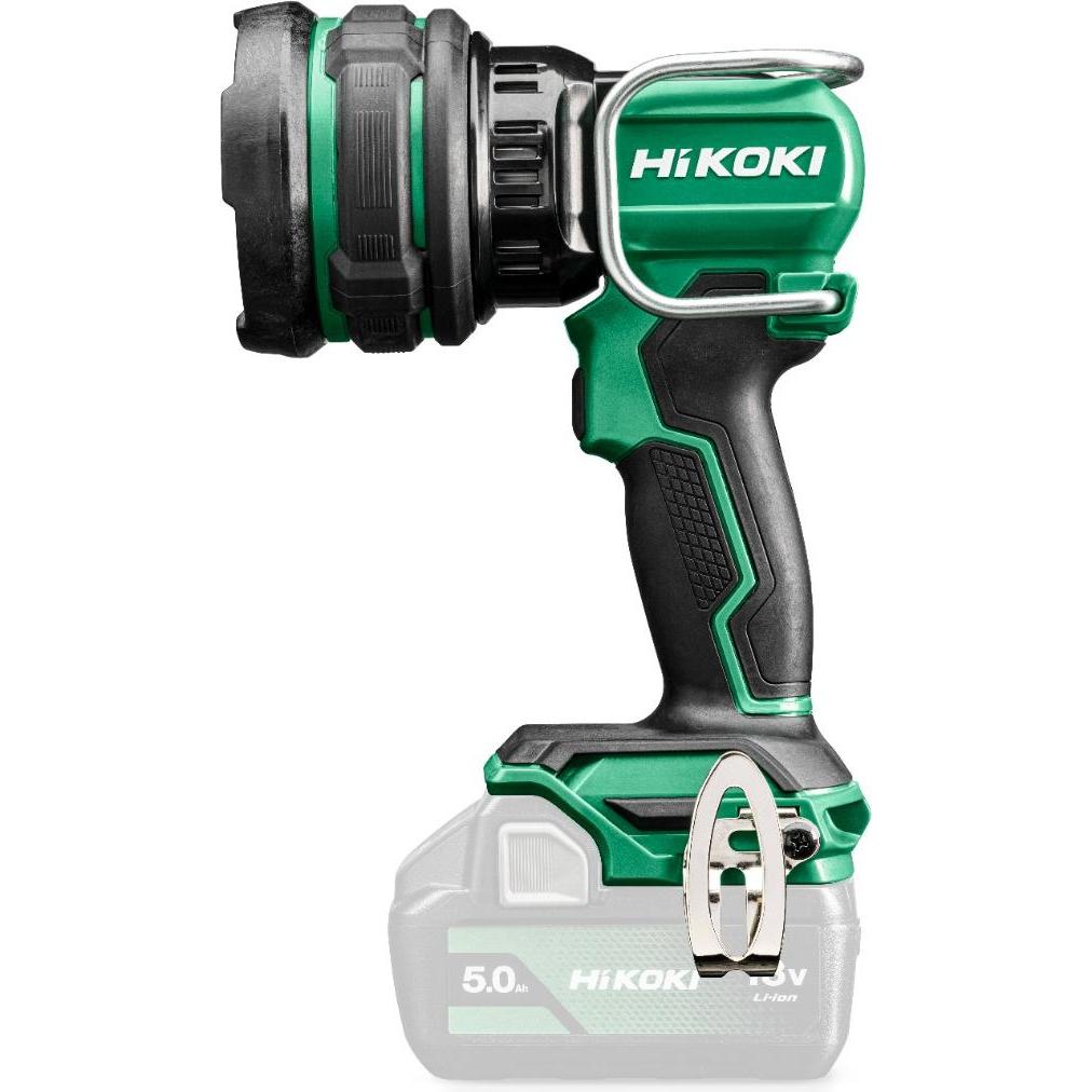 Hikoki, Taschenlampe, UB18DHW4Z Led-Baulampe 18V ohne Akkus und Ladegerät (17.40 cm, 1050 lm)