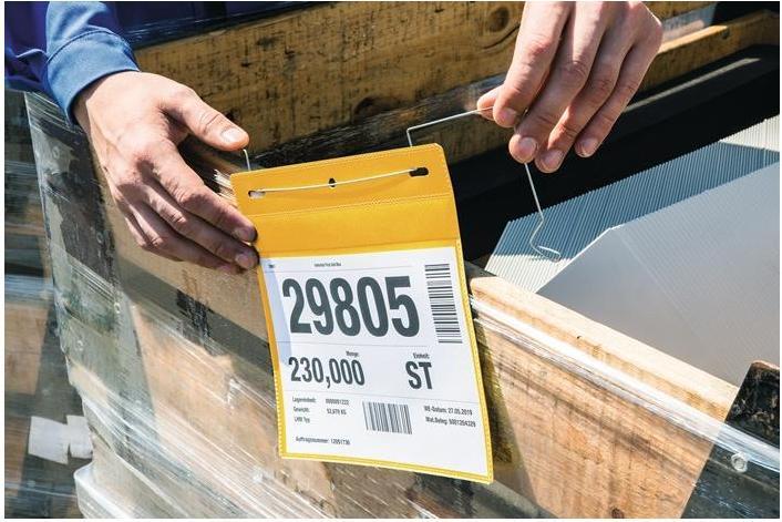 Produktbild Durable Drahtbügeltasche A4 hoch (A4, Hoch, 50 Stk.)