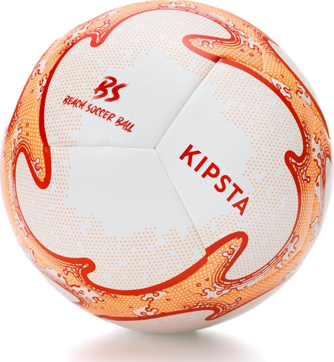 Produktbild Kipsta Beachsoccer Hybridball Light Grösse 5 - weiss/orange (5)