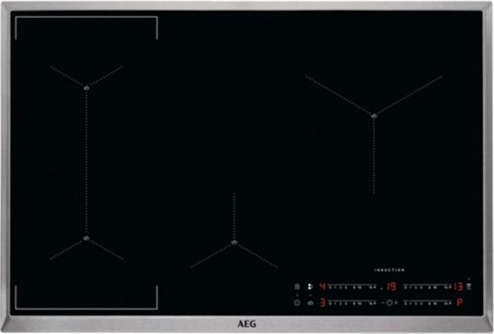 Actual product image AEG IAS8442SXB Self-contained hob / Induction / Series 7000 with SenseBoil® / Hob²Hood / Slider controls