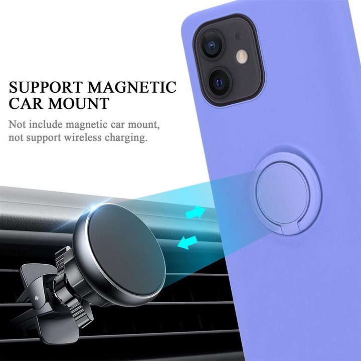 Actual product image Cadorabo TPU Liquid Ring Silicone Case Cover (Apple iPhone 12 mini)