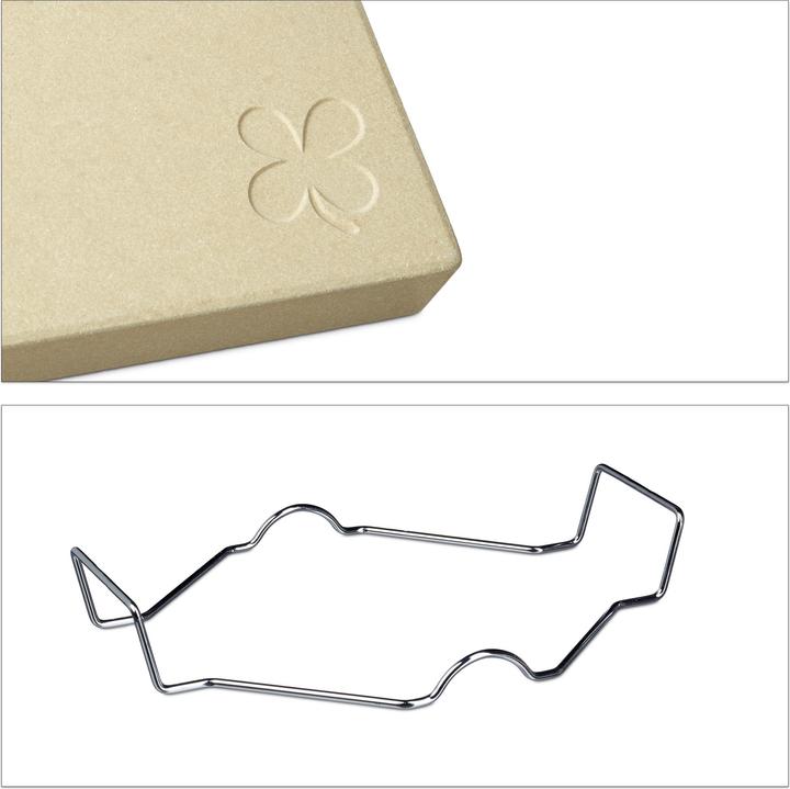 Produktbild Relaxdays Pizzastein Set