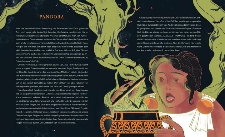 Produktbild Eine Reise durch die griechische Mythologie (Deutsch, Sander Berg, Marchella Ward, 2021)