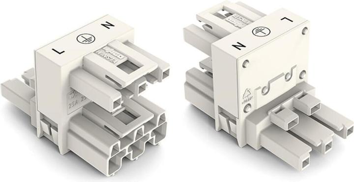 Actual product image Wago Mains H-distributor Mains plug