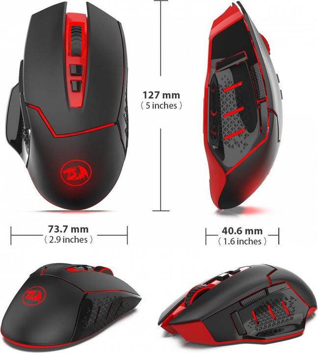 Actual product image Redragon M690 (Wireless)