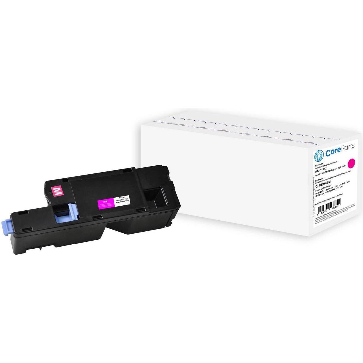CoreParts, Toner, Toner Magenta 593-11142 (M)