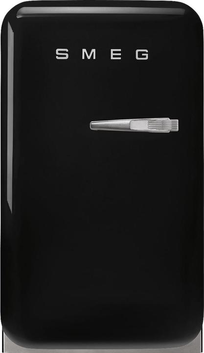 Actual product image Smeg FAB5LBL6 Homebar Stand-Kühlschrank Linksanschlag Schwarz 50s Style 2025 Modell, EEK: C (34 l)