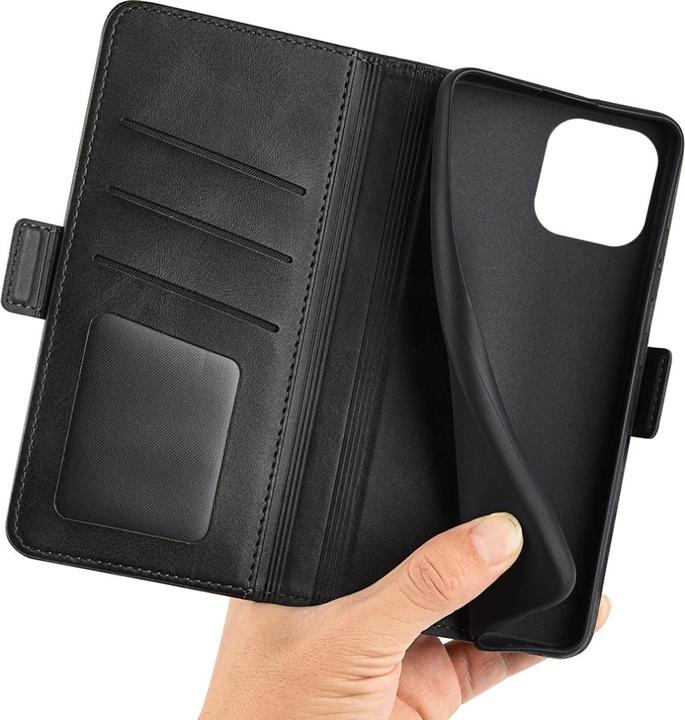 Produktbild Screenguard Karten Ledertasche (Apple iPhone 14 Pro)