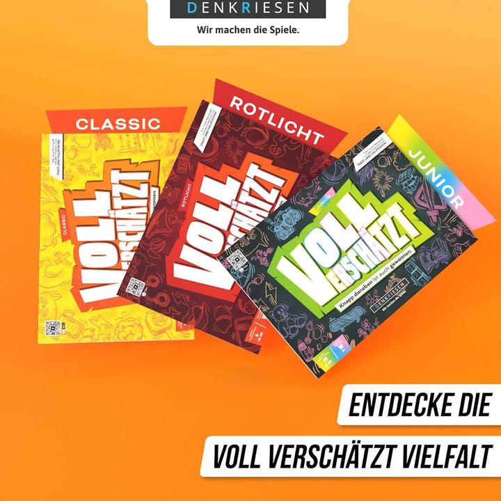 Productafbeelding Denkriesen Voll Verschätzt - A4 Blok Klassieke Editie (d) (Duits)