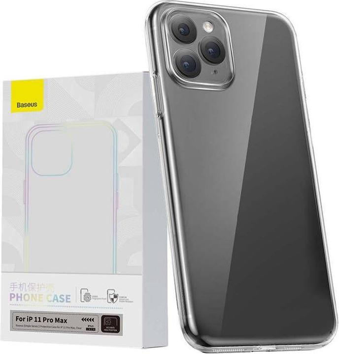 Actual product image Baseus Transparent Case Simple for iPhone 11 Pro Max (Apple iPhone 11 Pro Max)