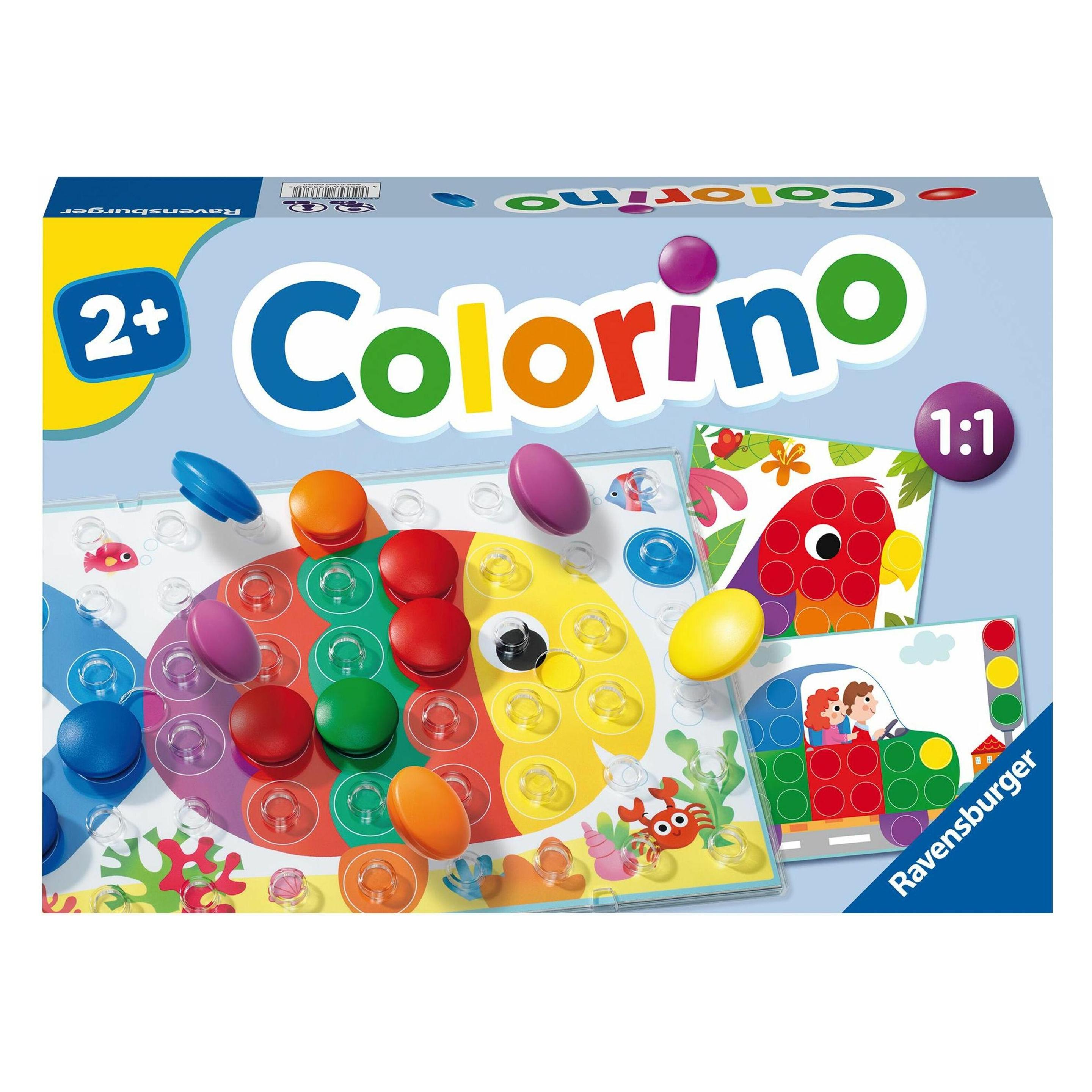 Ravensburger Cocorito - Gioco Da Tavolo Per Bambini 2-4 Giocatori - 3+ Anni - Raccolta E Scambio Piume Colorate