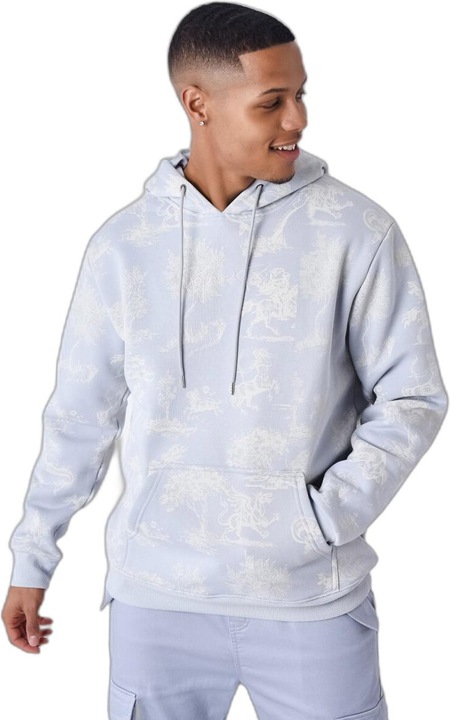 Immagine prodotto Project X Paris Felpa con cappuccio con motivo mitologico (XL)