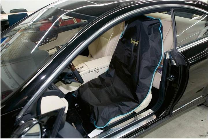Actual product image HAZET Steering wheel and seat cover set 196-6/2 ∙ Number of tools: 2