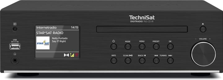 Actual product image TechniSat DigitRadio 760 CD IR (Bluetooth, Wi-Fi, CD player, 2x 70 W)