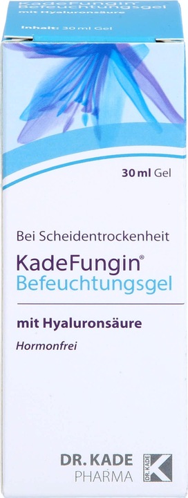 Dr. Kade Pharma KadeFungin gel idratante per la secchezza vaginale, 30 ml gel