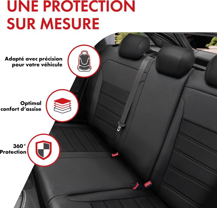 Immagine prodotto Walser Coprisedile per Opel Corsa E (X15) 09/2014-oggi, 1 coprisedile posteriore