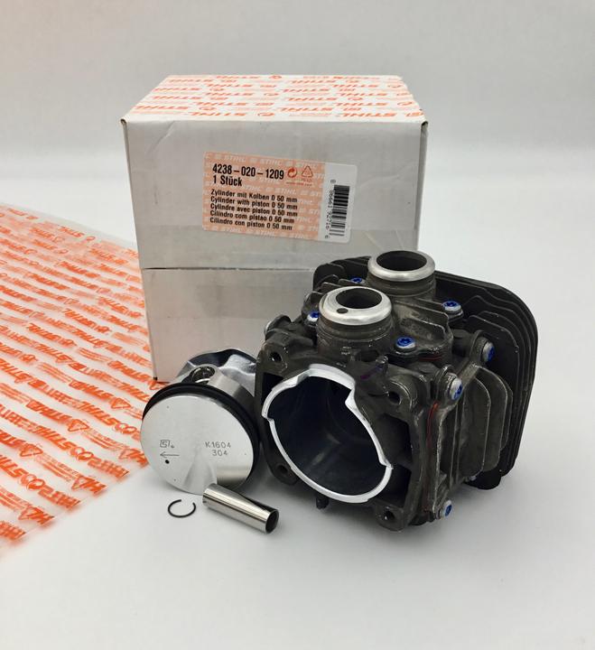 Actual product image Stihl Original cylinder + piston Ø 50 mm TS410, TS420, 42380201209