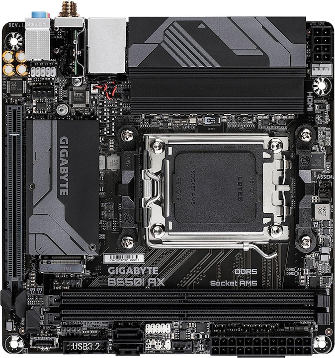 Produktbild Gigabyte B650I AX (AM5, AMD B650, Mini-ITX)