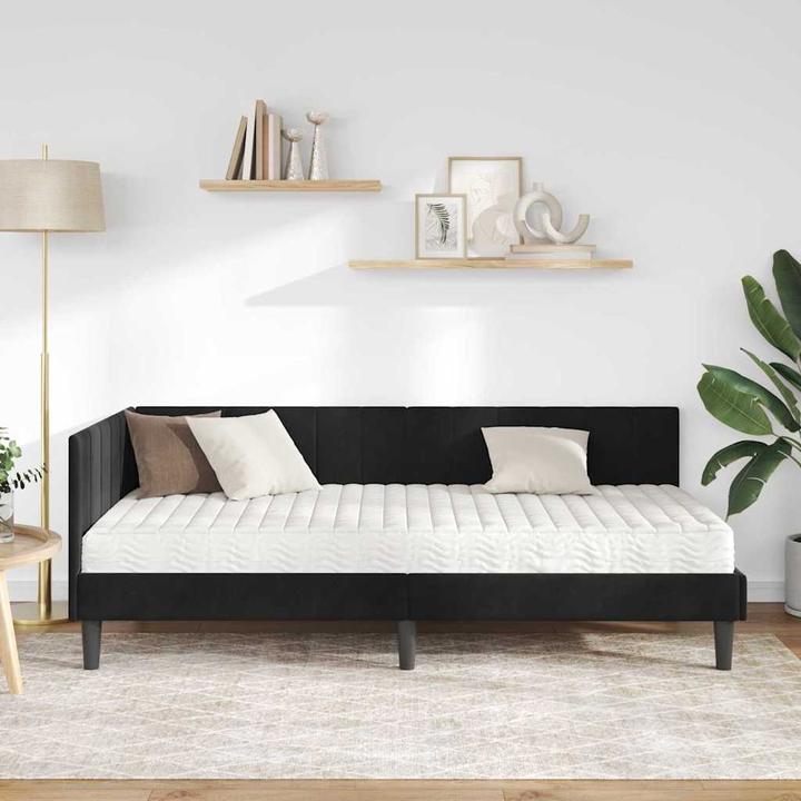Actual product image vidaXL Eckbettgestell (90 x 190 cm)