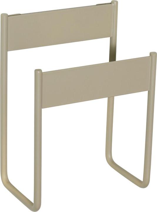 Actual product image Hübsch Inbetween Magazine Holder Light grey (19 x 12 x 26 cm)