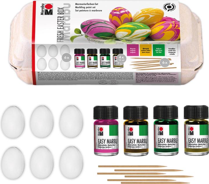 Produktbild Marabu Easy Marble fresh easter box (60 ml)