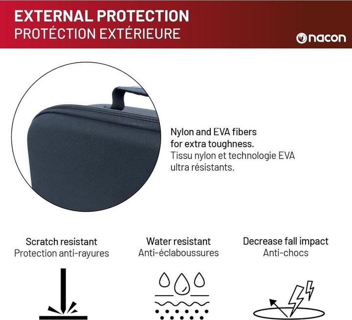 Actual product image Nacon Gaming Storage Case (Switch, Switch 2, Switch Lite, Switch OLED)