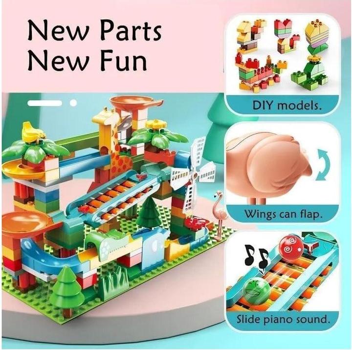 Image du produit Feelo FL1675 - Music slide marble run - large clamping blocks