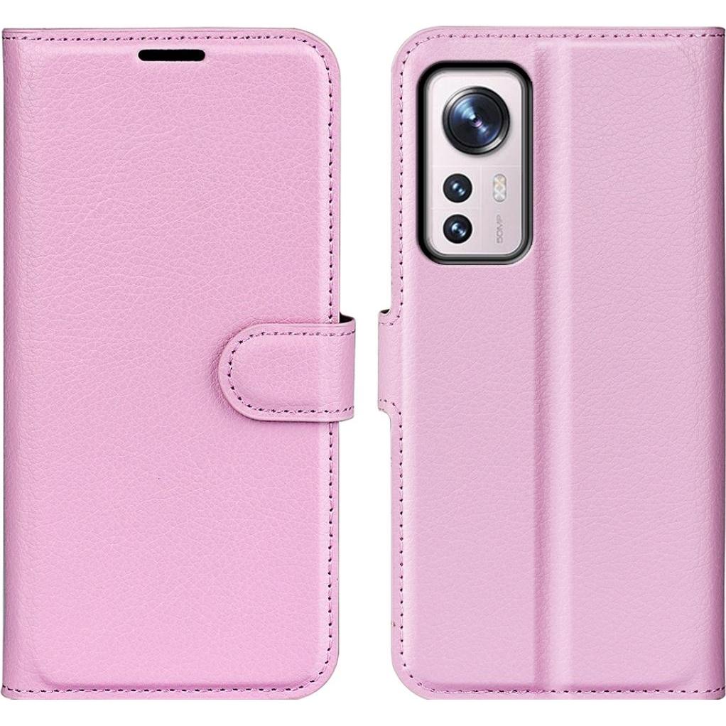 Screenguard Xiaomi 12 Pro Leather Guard Lederhülle (Xiaomi 12 Pro), Smartphone Hülle, Rosa