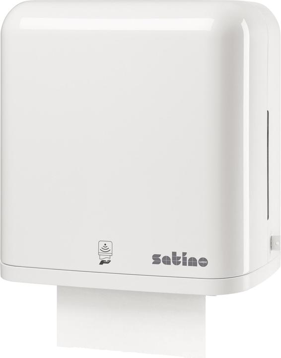 Wepa Towel dispenser Sensor Dimensions: 34.8 x 38.6 x 22 cm (W x H x D) Material: plastic