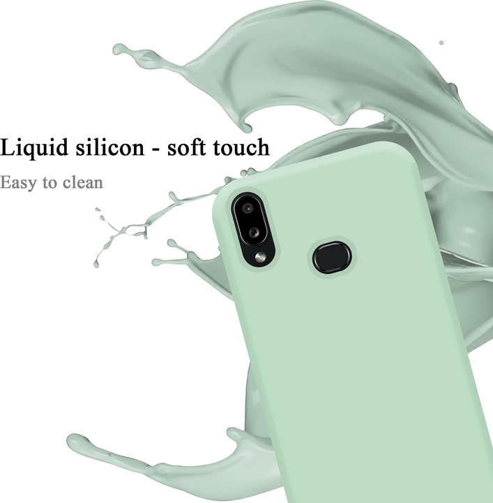 Produktbild Cadorabo TPU Liquid Silicone Case Cover (Samsung Galaxy A10s, Samsung Galaxy M01s)