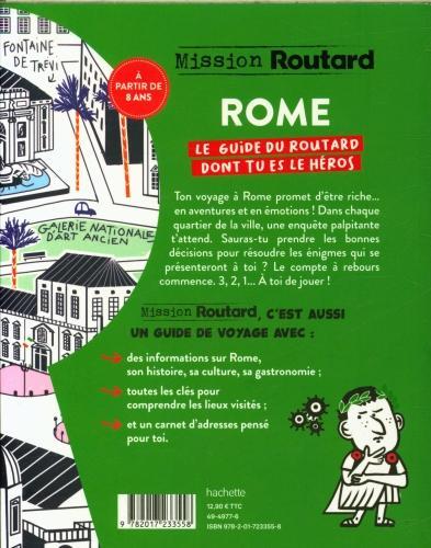 Produktbild Rome : mission routard : le guide du routard dont tu es le héros (Französisch, Collectif, 2024)