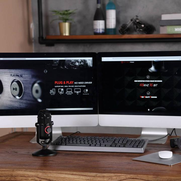 Actual product image Thronmax Mdrill Dome Condenser Microphone