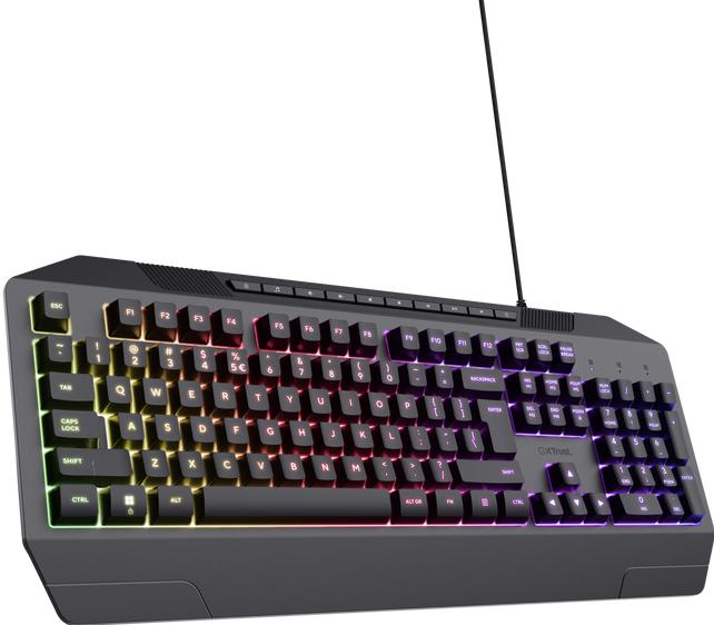 Produktbild Trust Gxt836 Evocx Gaming Keyboard De (Deutschland, Kabelgebunden)