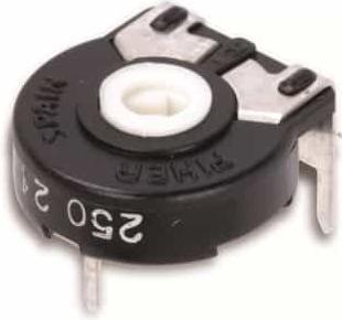 Piher Potentiometer PT-15NV02, 50 KΩ, horizontal