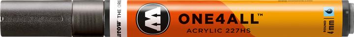 Produktbild Molotow Filzstift One4all 227HS metallic bck 223 (Metallic Schwarz, 4 mm, 1 x)
