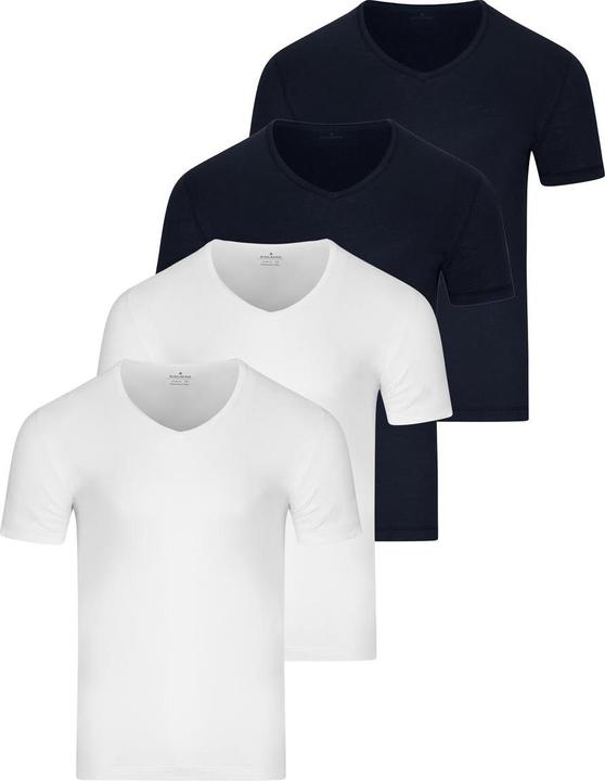 Immagine prodotto Ragman 4er Pack Basic Unterhemd / Shirt Kurzarm (L)